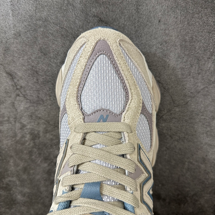 New Balance 9060 Cream & Grey Sneakers