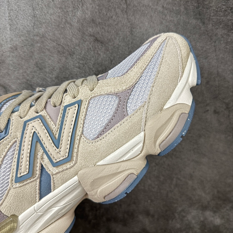 New Balance 9060 Cream & Grey Sneakers