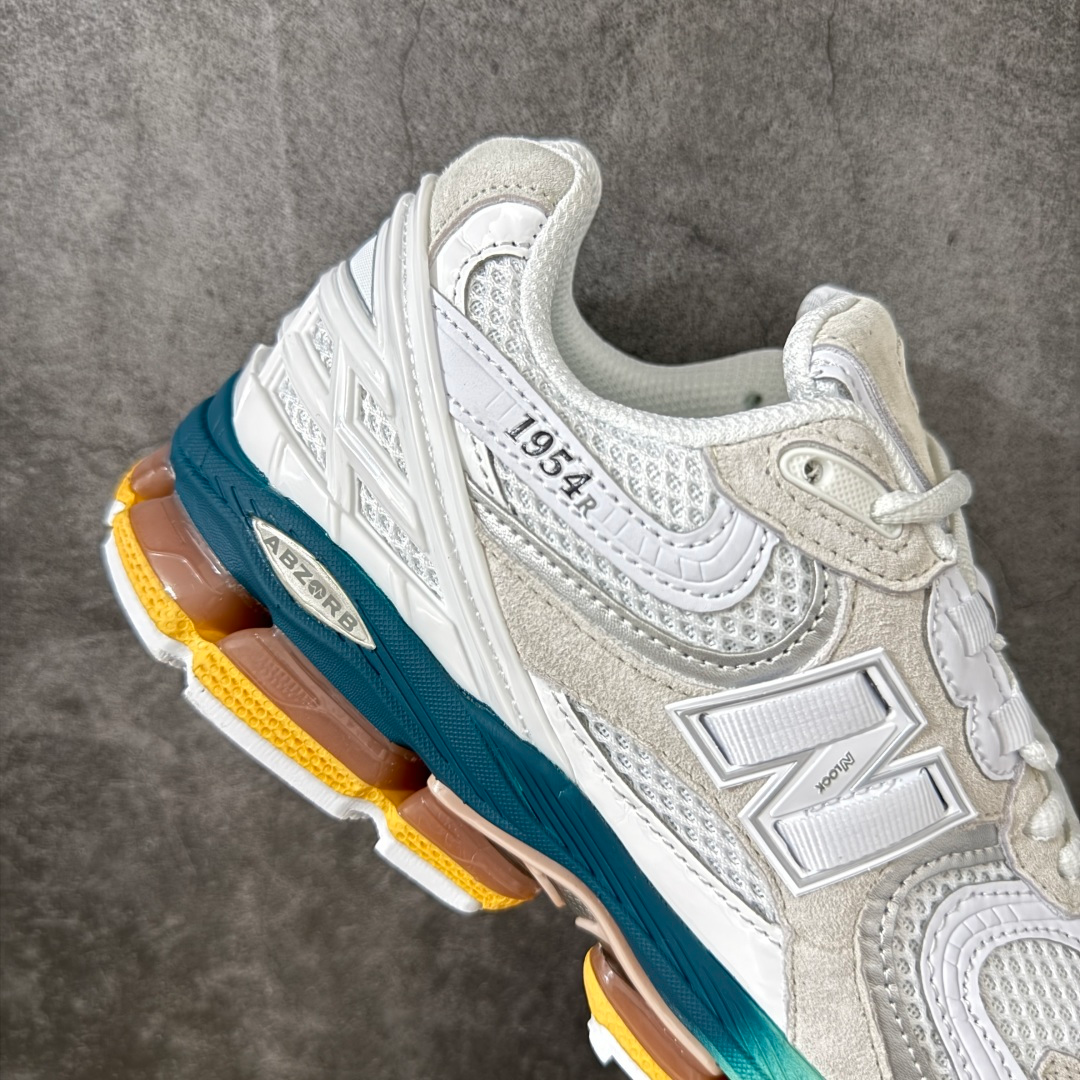 New Balance 1954R White & Multicolor Sneakers