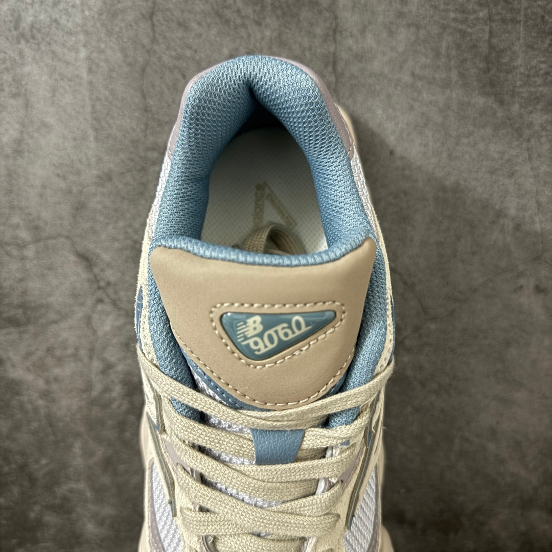 New Balance 9060 Cream & Grey Sneakers