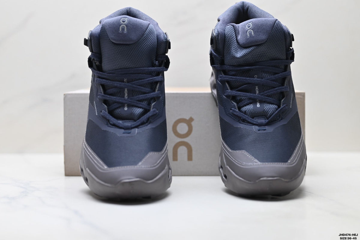 On Cloudhorizon 2 Mid Navy & Charcoal Sneakers