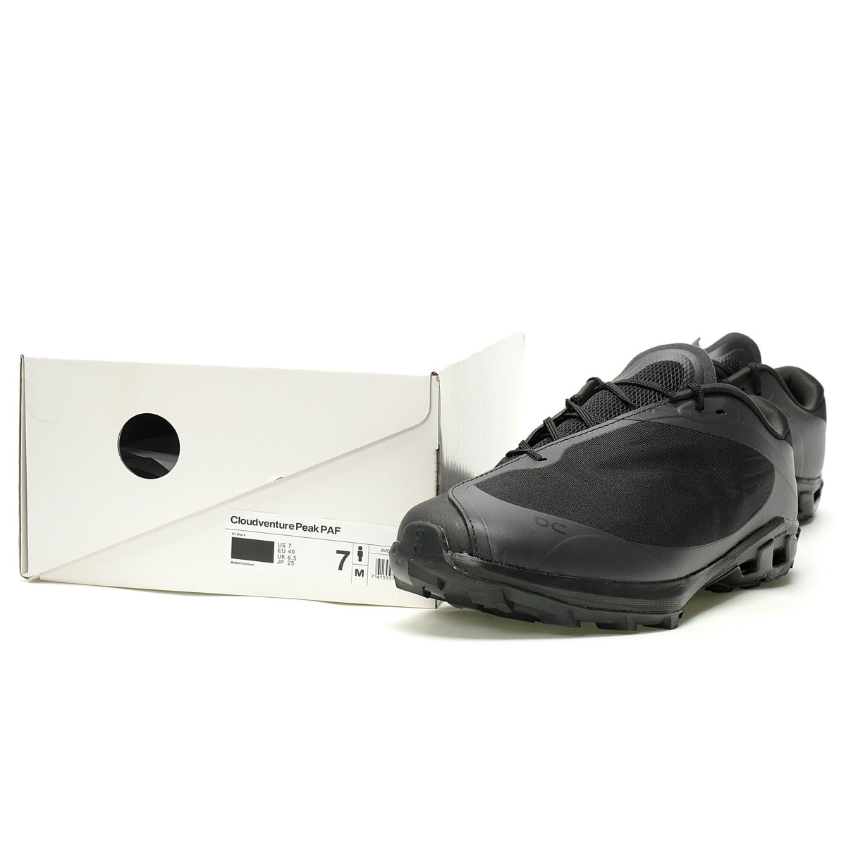 PAF x On Cloudventure Peak All-Black Sneakers