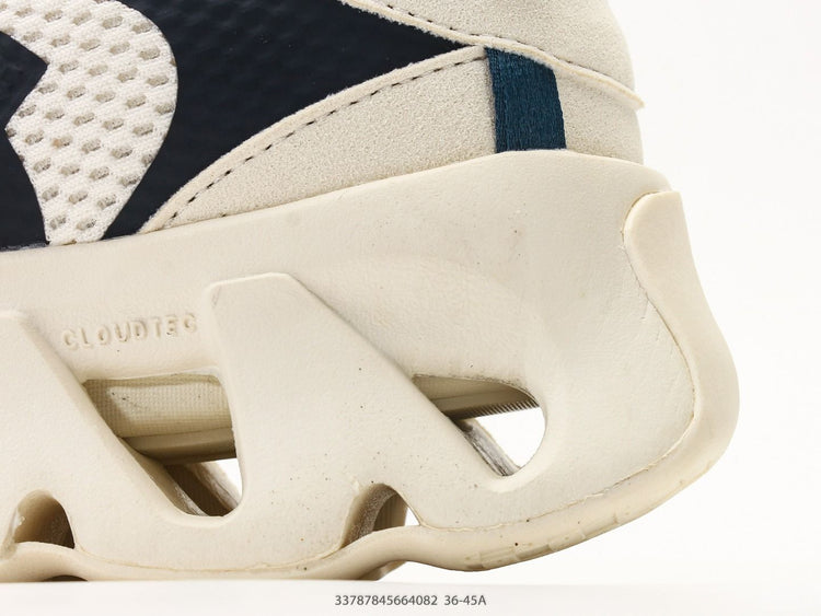 On Cloudswift K-Tech 2 Cream & Black Sneakers