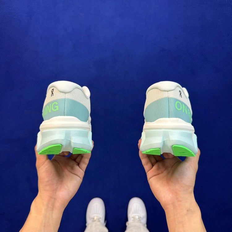 On Cloudmonster 3 Hyper Ivory & Mint Sneakers