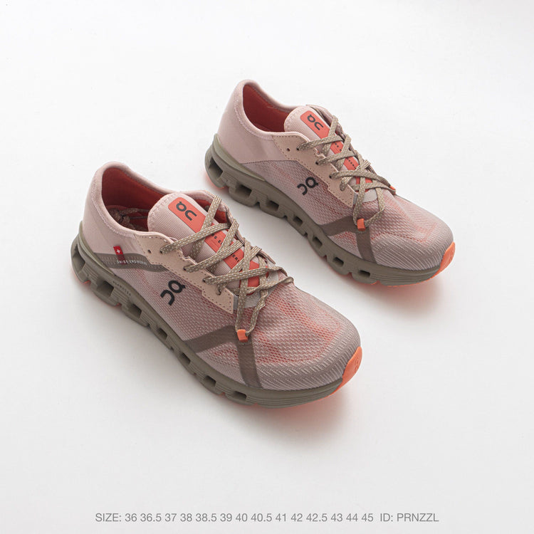 On Cloud X 4 Blush Pink & Taupe Sneakers