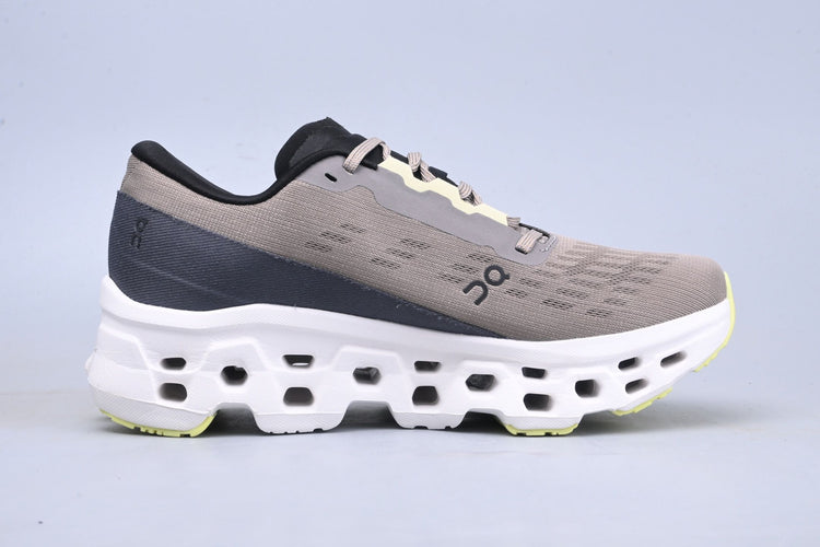 On Cloudmonster 3 Grey & Black Sneakers