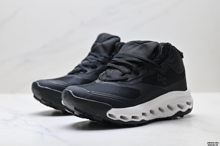 On Cloudhorizon 2 Mid Black & White Sneakers