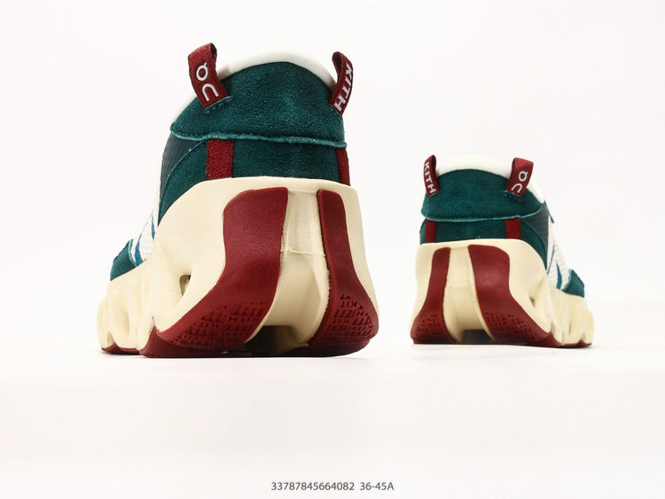 On Cloudswift K-Tech 2 Green & Cream Sneakers