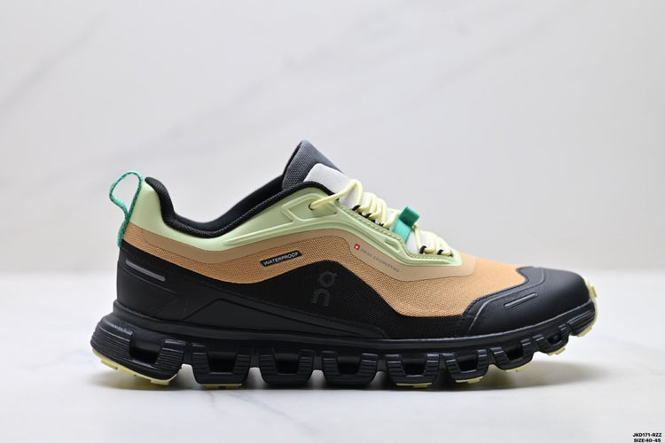 On Cloud 6 Geo Sand & Mint Sneakers