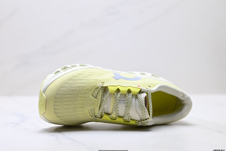 On Cloudmonster 3 Pale Lime & Cream Sneakers
