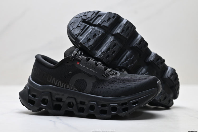 On Cloudmonster 3 All-Black Sneakers