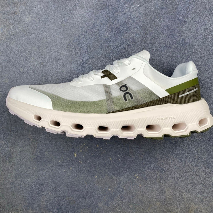 On Cloudvista 2 Cream & Olive Sneakers
