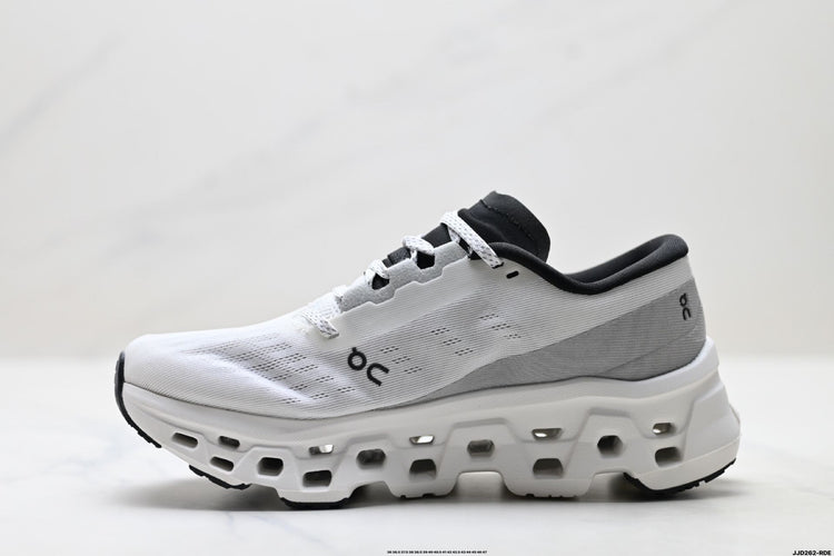 On Cloudmonster 3 White & Black Sneakers