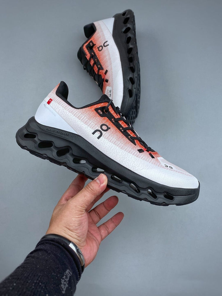 On Cloud X 4 White & Coral Sneakers