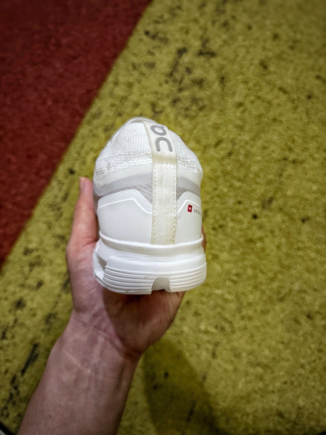 On Cloudultra White & Light Grey Sneakers