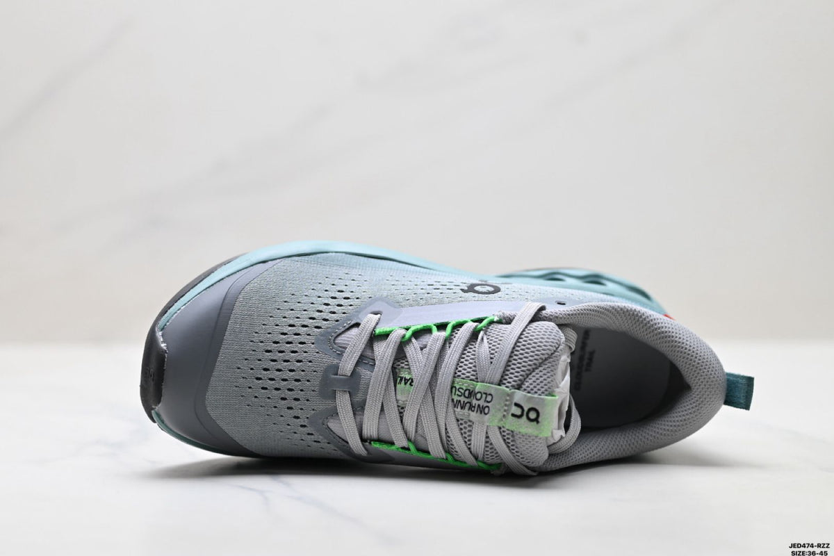 On Cloudsurfer Trail 2 WP Grey & Sage Sneakers