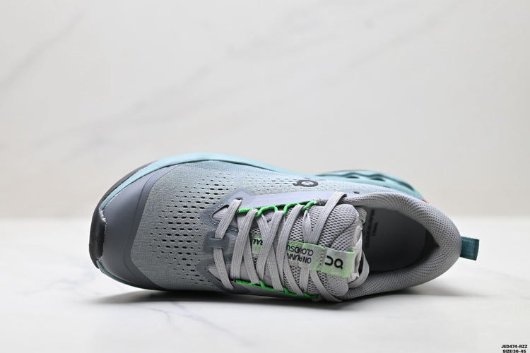 On Cloudsurfer Trail 2 WP Grey & Sage Sneakers