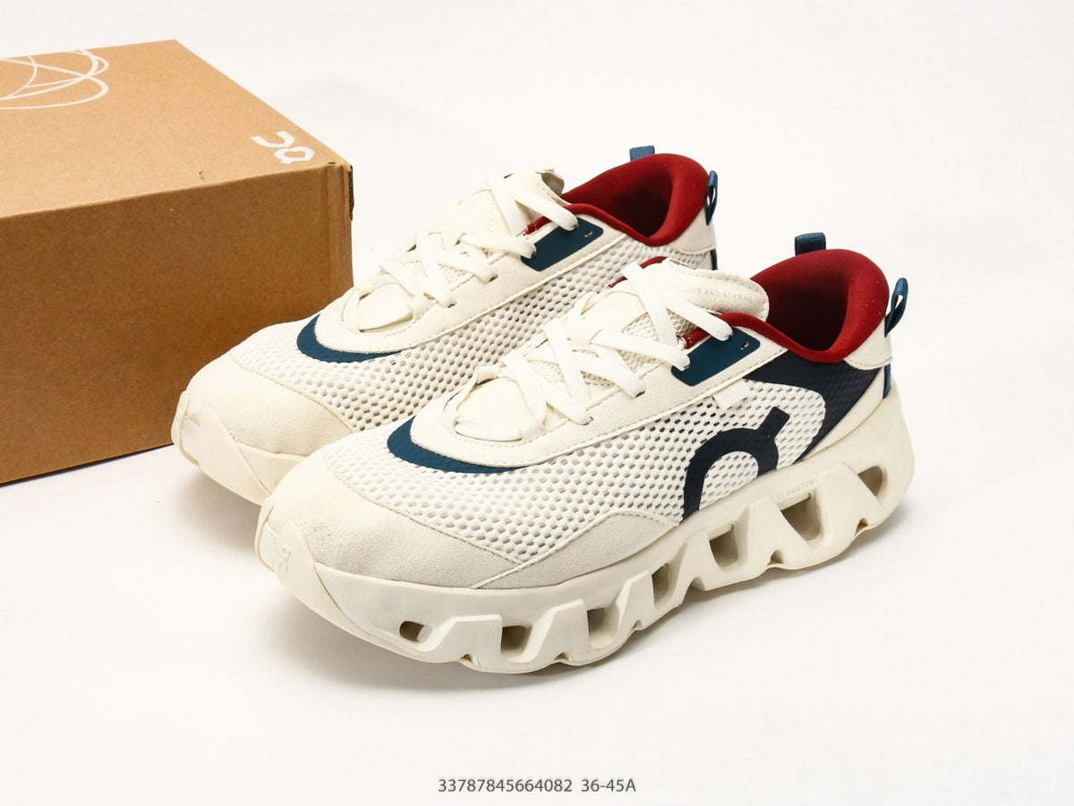 On Cloudswift K-Tech 2 Cream & Black Sneakers