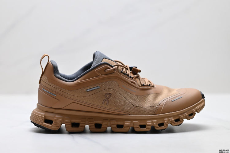 On Cloud 6 Geo Brown Sneakers