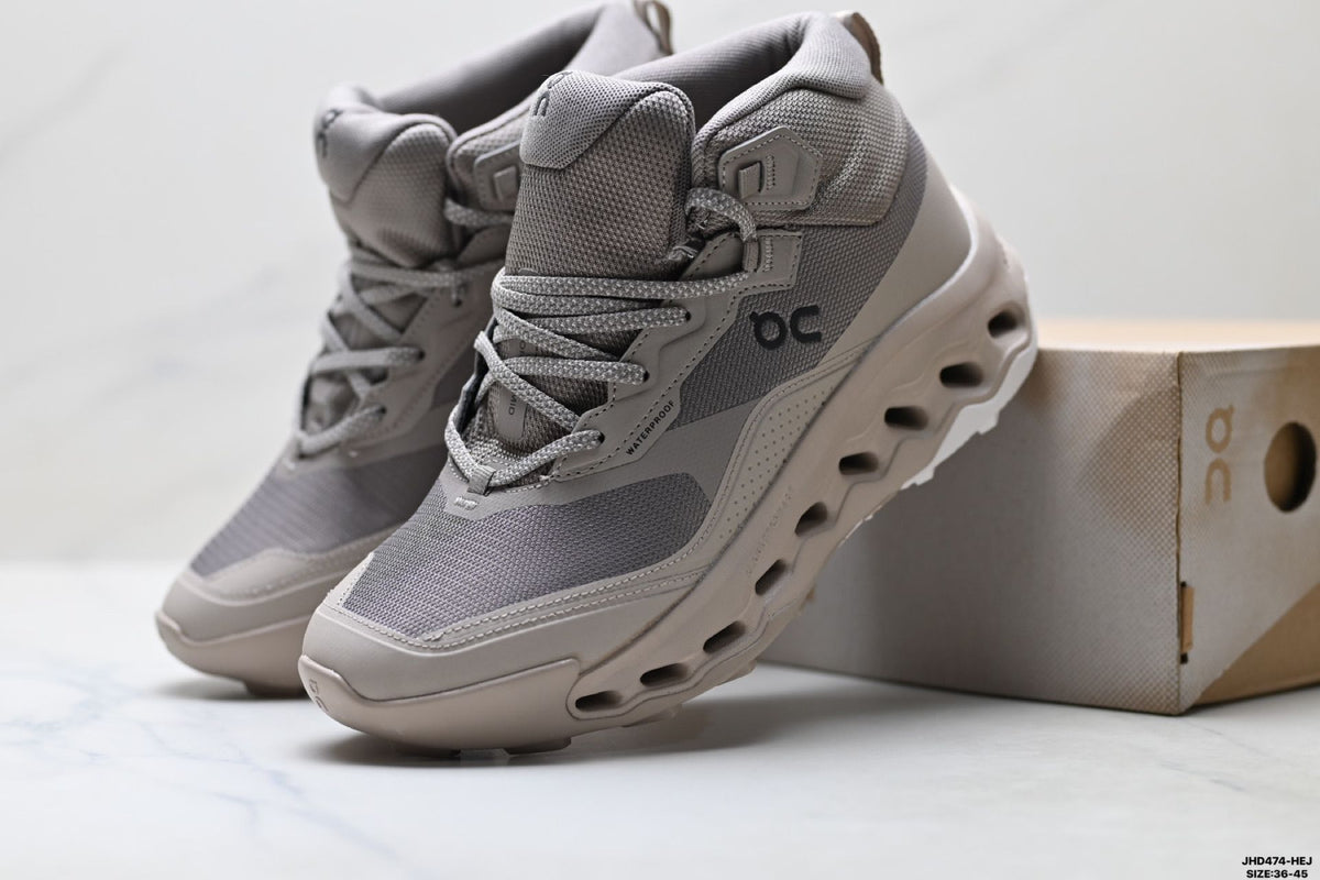 On Cloudhorizon 2 Mid Grey & Taupe Sneakers