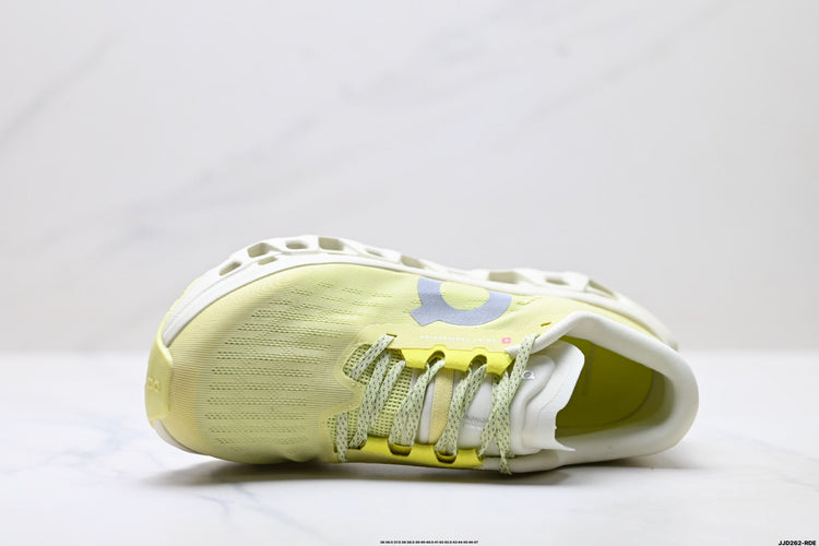 On Cloudmonster 3 Lime & Cream Sneakers