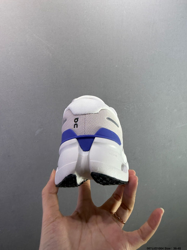 On Cloudrunner 3 White & Blue Sneakers