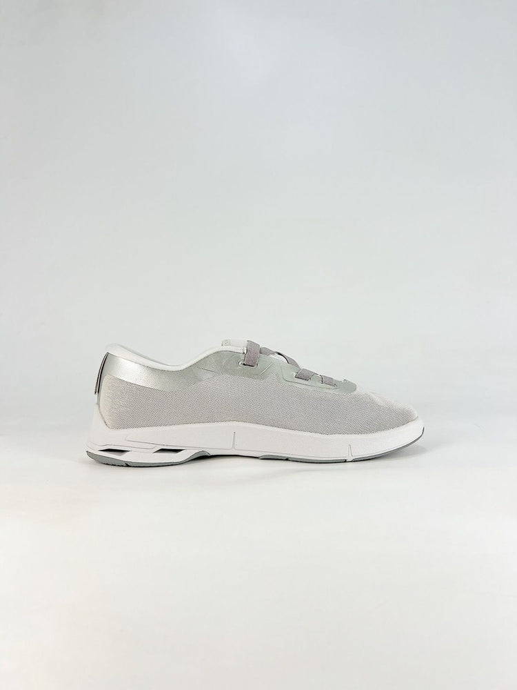 On Cloudnova Moon White & Grey Sneakers