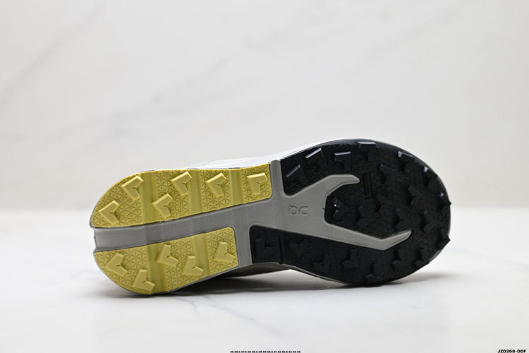 On Cloudvista 3 Grey & Lime Sneakers