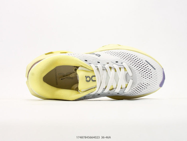 On THE ROGER Pro Fire White & Yellow Sneakers