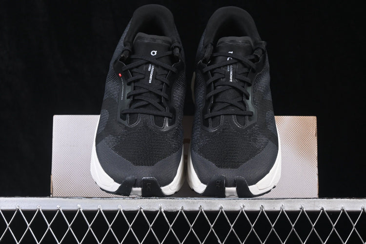 On Cloudmonster 3 Hyper Black & Ivory Sneakers
