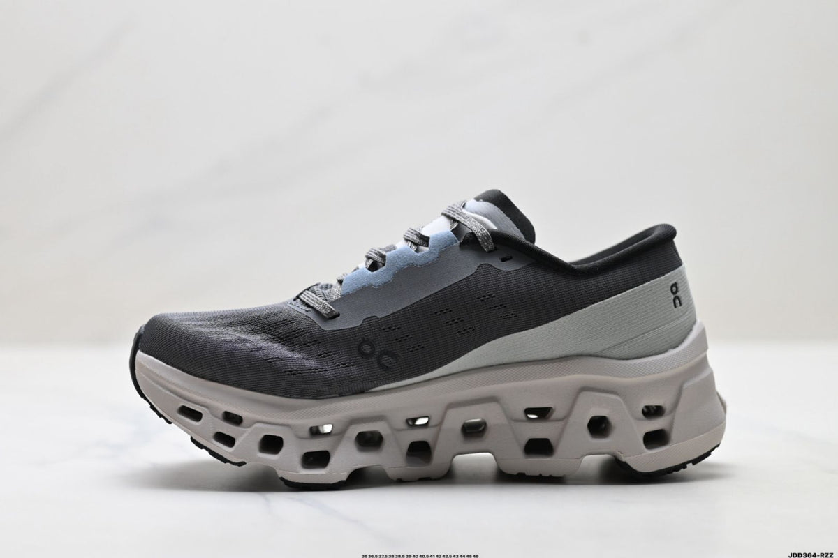On Cloudmonster 3 Charcoal & Grey Sneakers