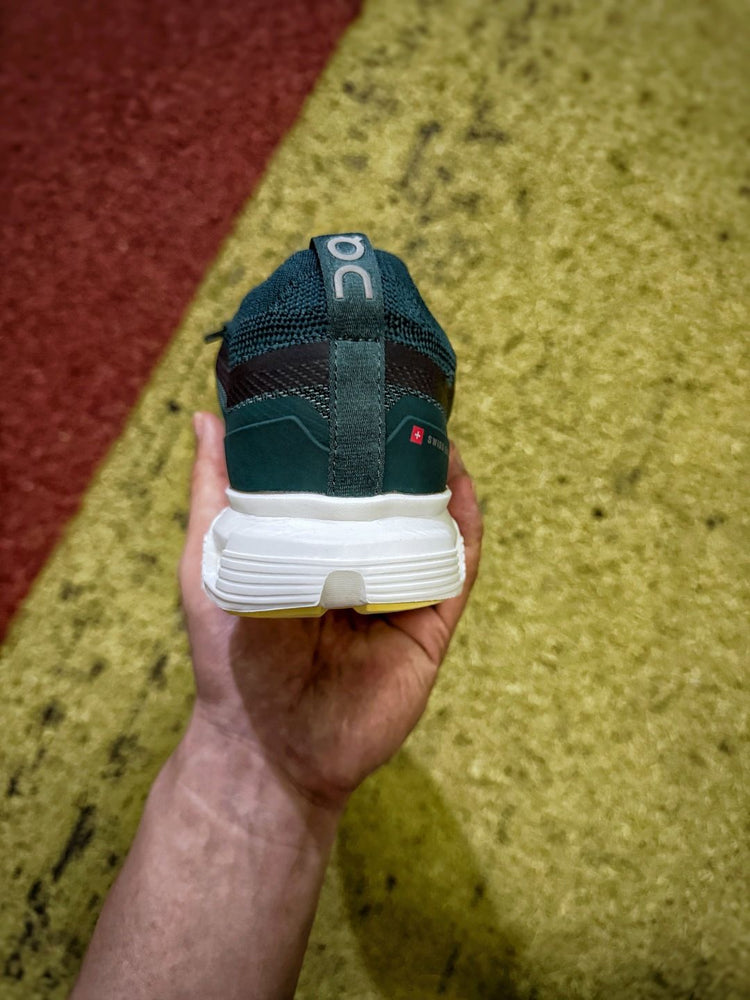 On Cloud X 5 Dark Teal & White Sneakers