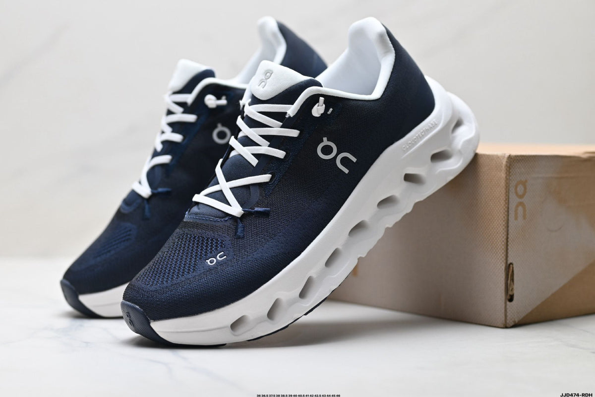 On Cloudtilt Navy & White Sneakers