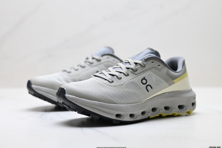 On Cloudvista 3 Grey & Lime Sneakers