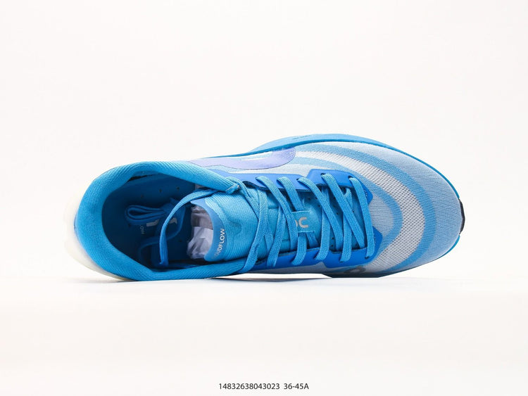 On Cloudmonster Hyper Blue & White Sneakers