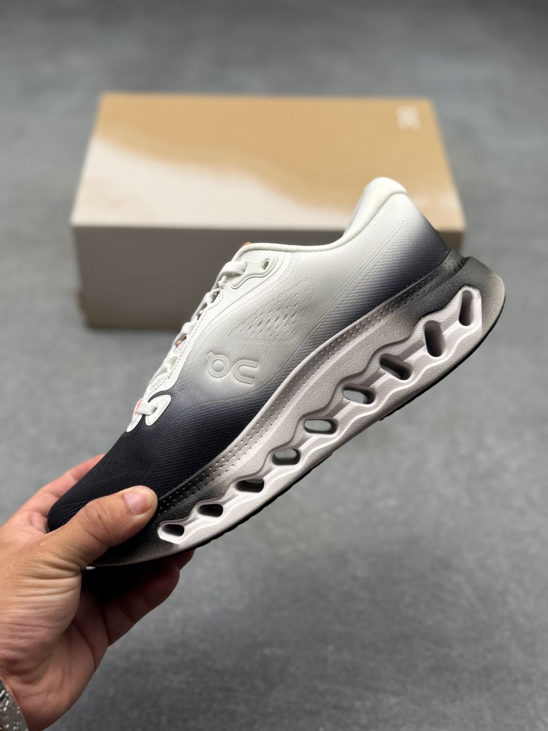 On Cloudsurfer 3 Black & Light Grey Sneakers