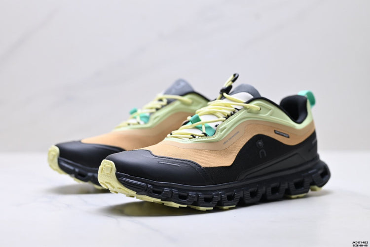 On Cloud 6 Geo Sand & Mint Sneakers