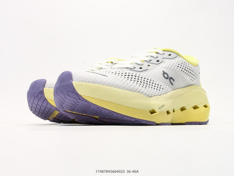 On THE ROGER Pro Fire White & Yellow Sneakers