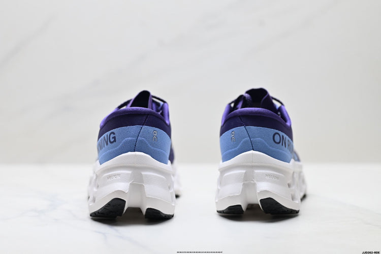 On Cloudmonster 3 Purple & White Sneakers