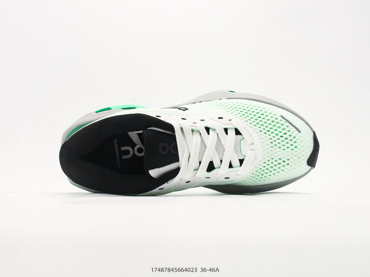 On THE ROGER Pro Fire White & Mint Sneakers