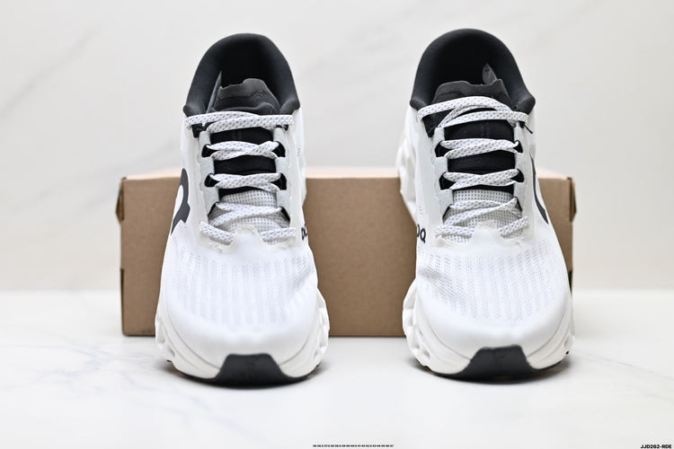 On Cloudmonster 3 White & Black Sneakers