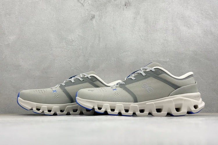 On Cloud X 5 Light Grey & White Sneakers