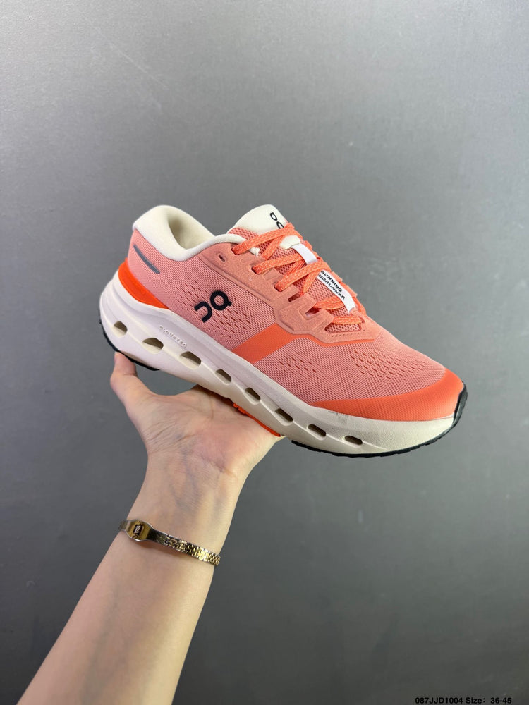 On Cloudrunner 3 Coral & Cream Sneakers