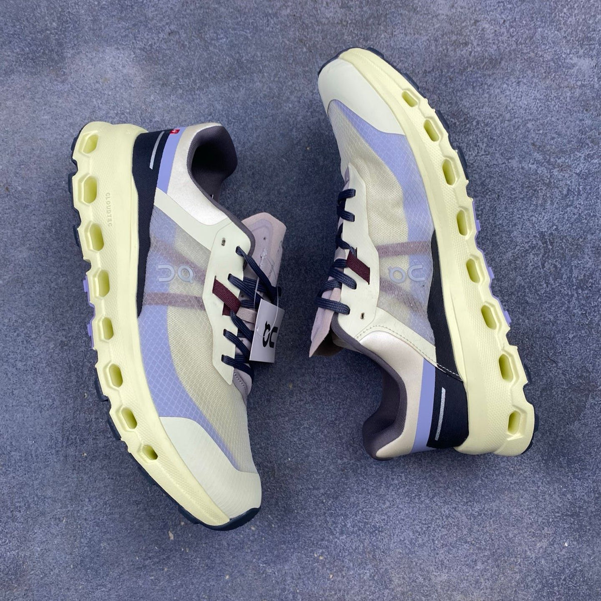 On Cloudvista 2 White & Lavender Sneakers