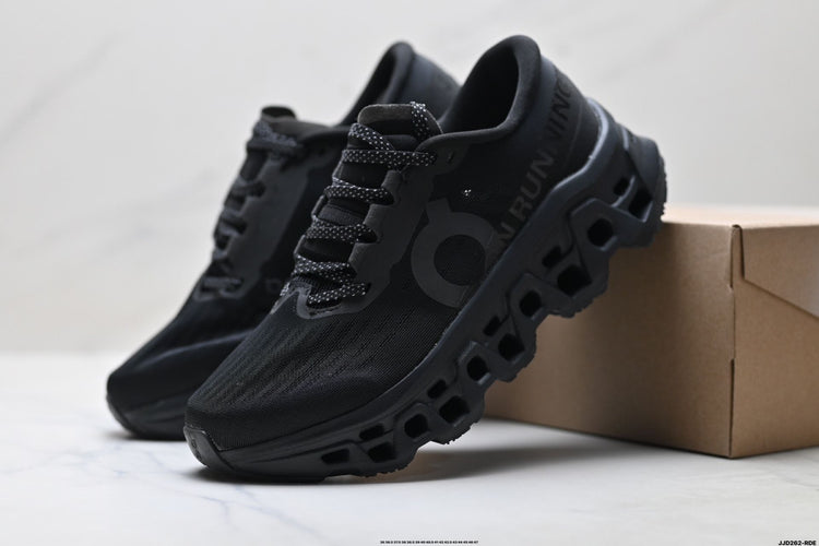 On Cloudmonster 3 All-Black Sneakers