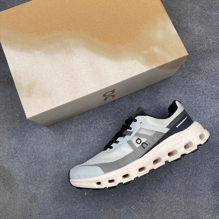 On Cloudvista 2 White & Grey Sneakers