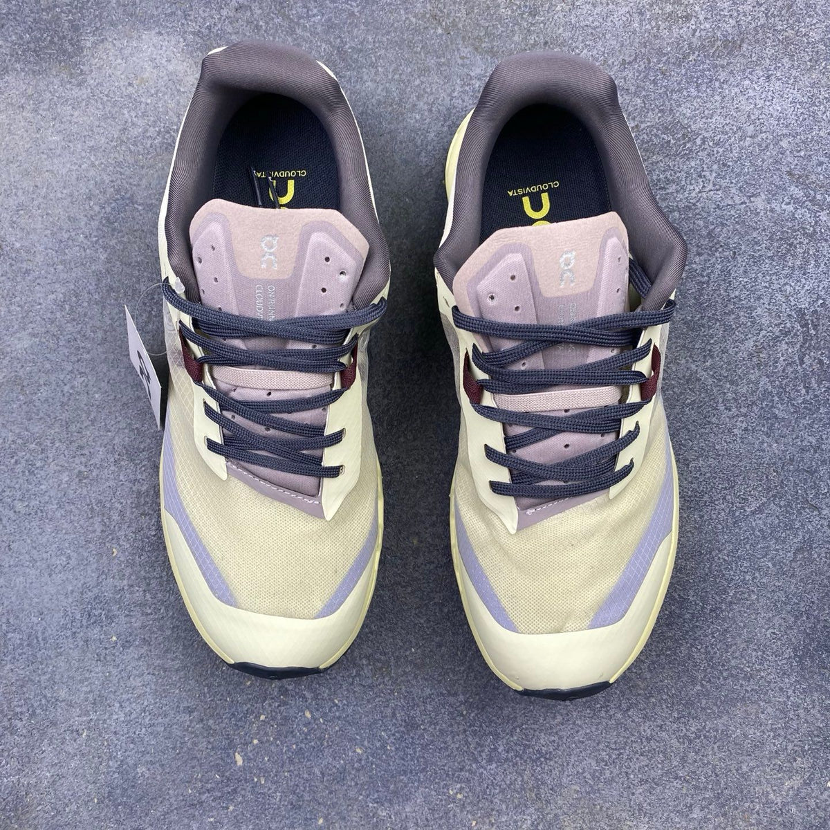 On Cloudvista 2 White & Lavender Sneakers