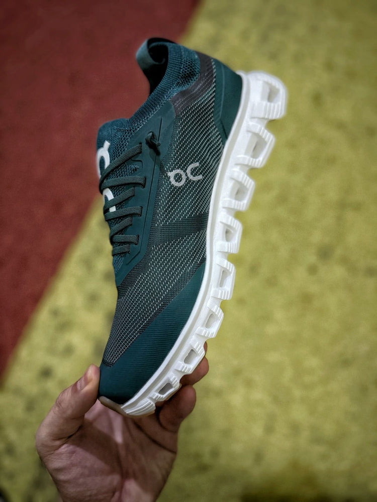 On Cloud X 5 Dark Teal & White Sneakers