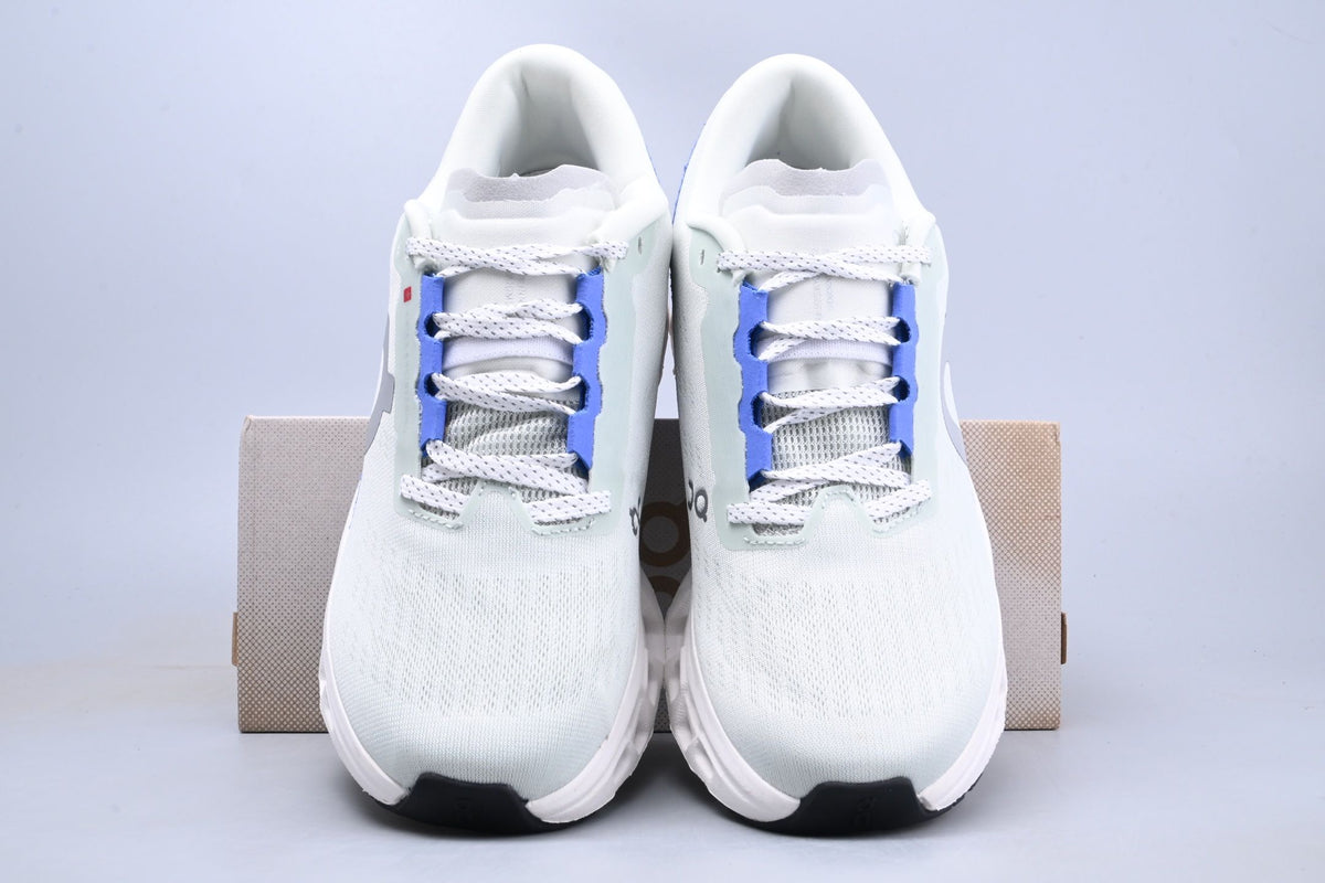 On Cloudmonster 3 White & Blue Sneakers