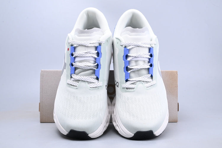 On Cloudmonster 3 White & Blue Sneakers